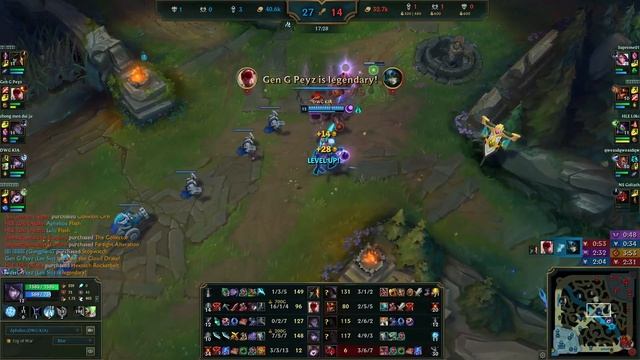 DWG KIA (Aphelios) - 20/13/18 KDA GAMEPLAY