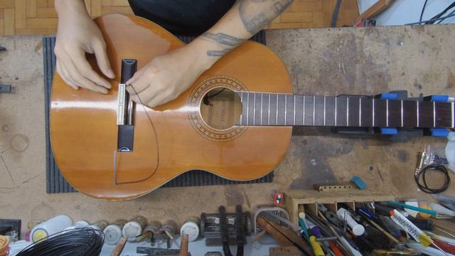 Instalação do pré DOUBLE num Violão Michael смотреть онлайн