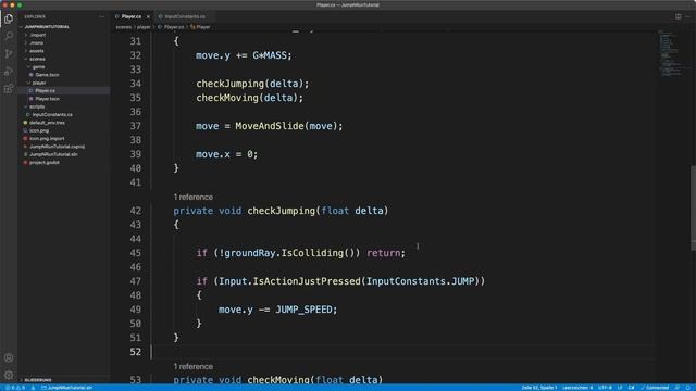 JUMPING and MOVEMENT | Jump and Run Game in Godot with C# смотреть онлайн