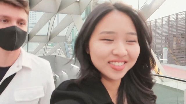 жизнь в Корее эп. 4 ?? день рождения мужа в Сеуле, океанариум Lotte World смотреть онлайн