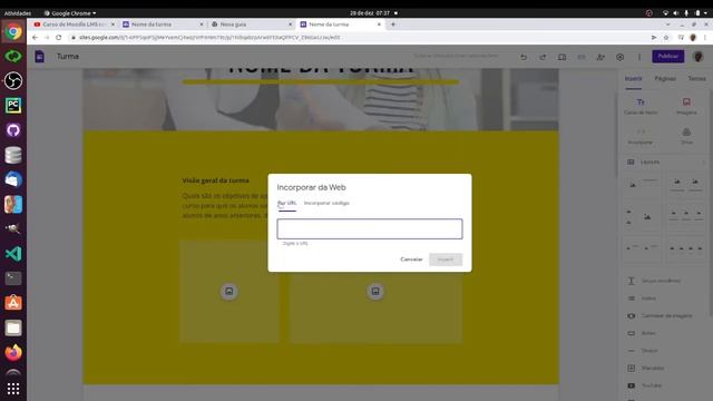 Como criar um site no Google Sites смотреть онлайн