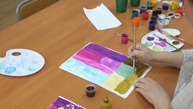 кр. _Путешествие по дорогам творчества_, пед. Тарасенко Т.Н., 9 занятие. смотреть онлайн
