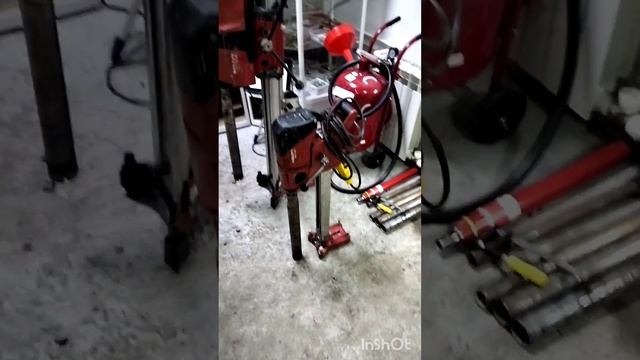 Установка алмазного бурения Hilti  DD120 и  Hilti DD200