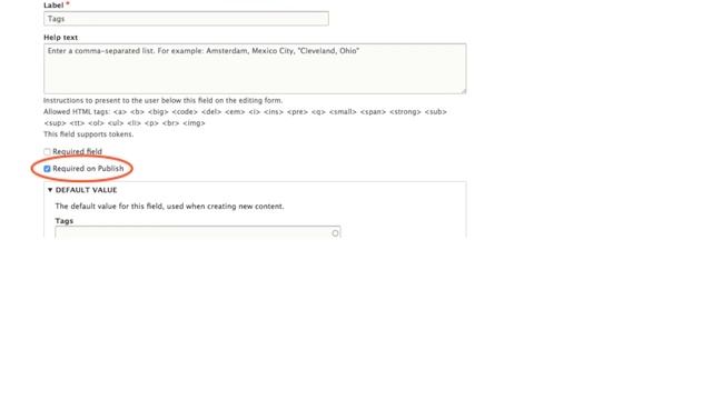 Drupal: How can I bypass required fields when saving a node as unpublished? (2 Solutions!!) смотреть онлайн