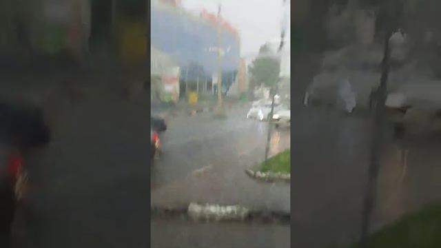 Ливень с градом, Саратов 2021!