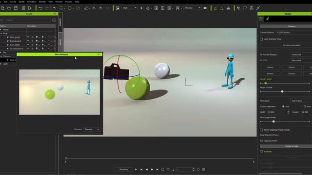 iClone 7 Basics Tutorial - Intro to Camera смотреть онлайн