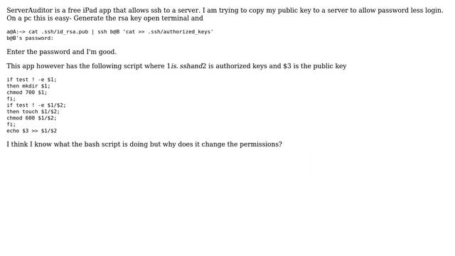 Apple: Ssh app on iPad runs bash script смотреть онлайн