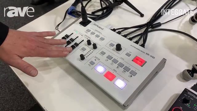 Integrate 2019: Roland Shows VR-1HD AV Streaming Mixer with Three Video Inputs, Two Audio Inputs смотреть онлайн