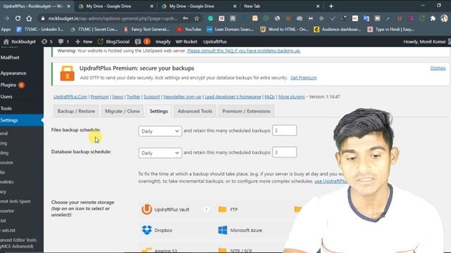 Website ka Backup Kaise le|How to get Free WordPress website backup in One Click| |MKD DIGITAL смотреть онлайн
