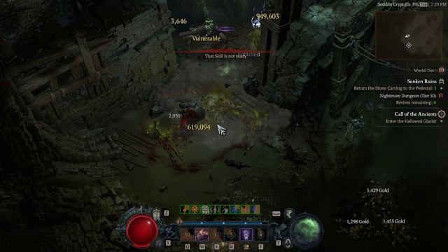 Diablo - Druid Bulwark Build - 50 NM Sunken Ruins смотреть онлайн