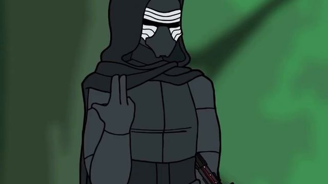 Rey gets wedgied by Kyle Ren! смотреть онлайн