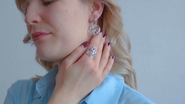 Серьги 33012976 и кольцо 23012976