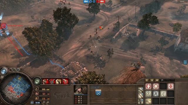 Company of Heroes - The Great War 1918 MOD (World War 1) (2v2 Hard AI) смотреть онлайн