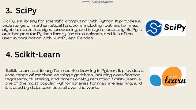 Python libraries for Data science смотреть онлайн