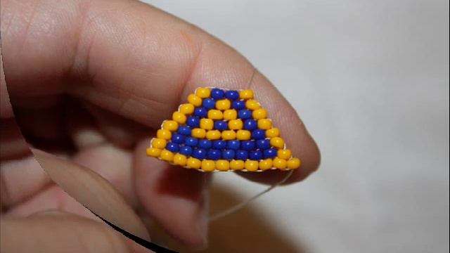 Серьги из бисера "кирпичное плетение" смотреть онлайн