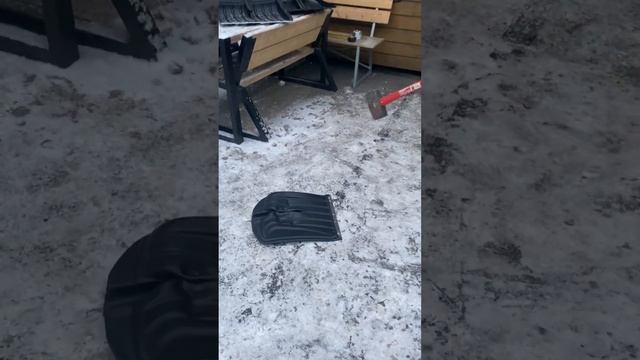 Ковш лопаты для снега обзор и краш тест