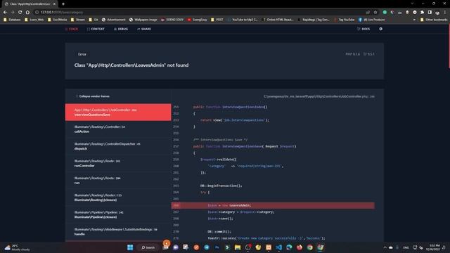 Full save record add category Laravel 9 HR Job | System Management смотреть онлайн