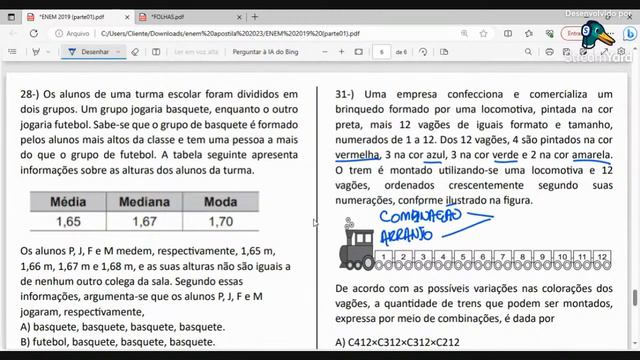 AULA EXTRA DE EXERCÍCIOS PARA O ENEM 2023 смотреть онлайн