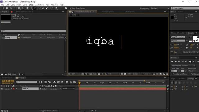 Cara Buat Typewritter Effect Di After Effect смотреть онлайн