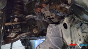 Prado 150 замена втулок стабилизатора переднего без КДСС ремонт Toyota