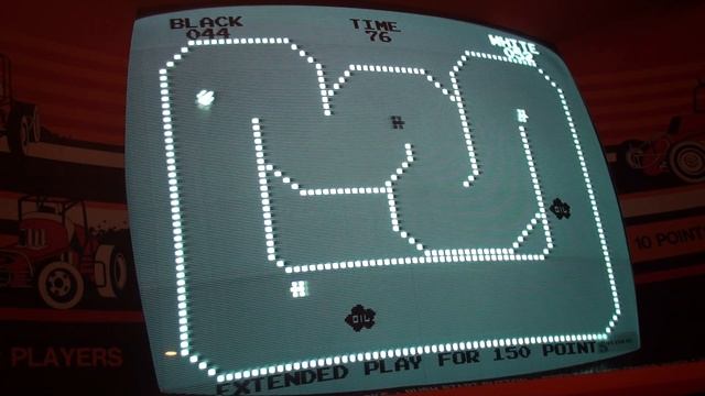 1976 Atari Sprint 2 Arcade Game смотреть онлайн