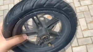 Бескамерная шина на самокат Xiaomi mijia m365 ниппель и камера