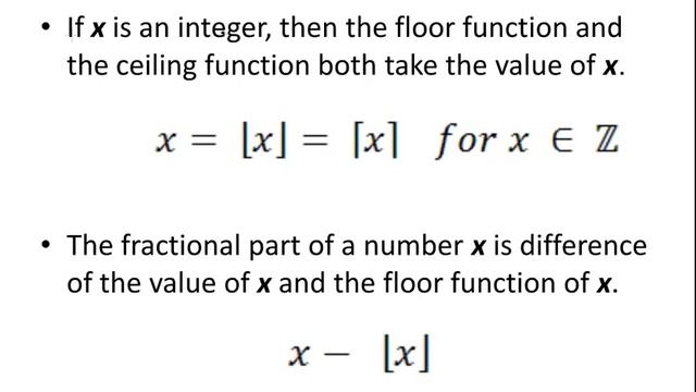 Floor and Ceiling Functions (Special Functions) смотреть онлайн