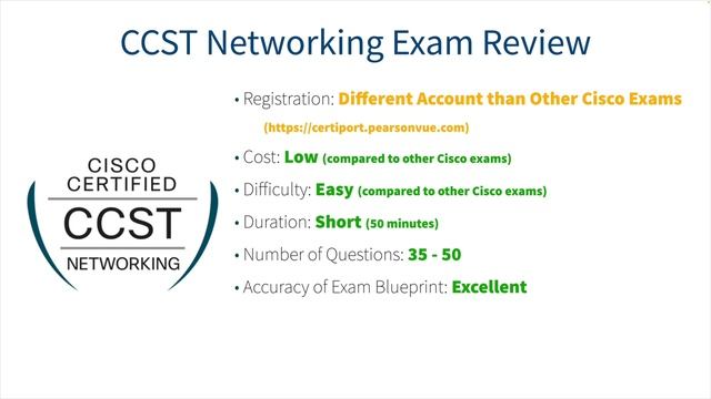 I took the CCST Networking Exam - Here's My Review смотреть онлайн