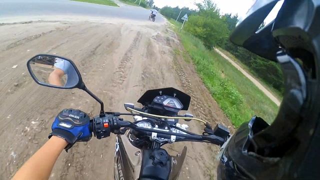 Покатушки на питбайке irbis ttr125 и racer enduro150 (1080p 60 fps) смотреть онлайн