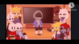 undertale reacts to Dusttale part 2