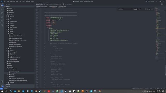 Home Assistant Dashboard Panel Layout (styling) and Honeycomb Menu смотреть онлайн