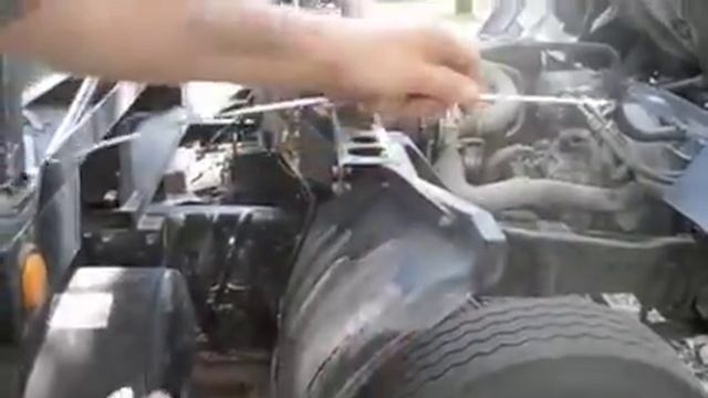 How to check your oil  water Mits Fuso