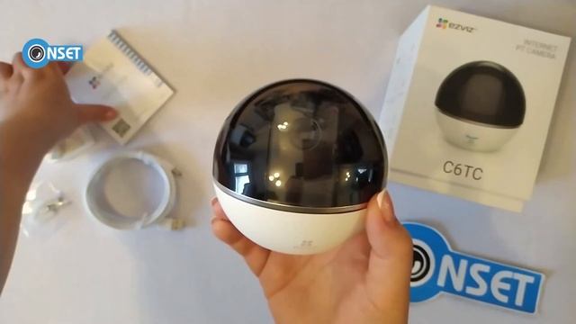 Обзор видеокамеры EZVIZ C6TC смотреть онлайн