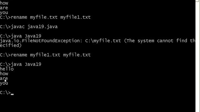 Java Part 19 File Handling смотреть онлайн
