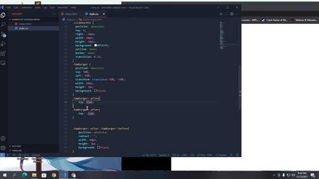 Simple Responsive Side Navigation Bar in HTML CSS And JavaScript | Dashboard Sidebar Menu смотреть онлайн