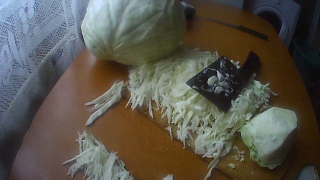 Домашние дела.Тушеная капуста.