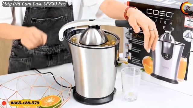 MÁY VẮT CAM CASO CP 330 PRO смотреть онлайн
