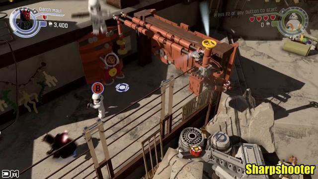 LEGO Star Wars The Force Awakens All Darth Maul Abilities & How to Unlock смотреть онлайн
