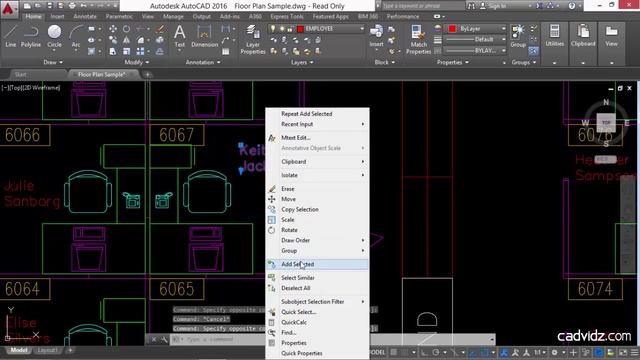 Tip 07: AutoCAD 2016 Add Selected смотреть онлайн