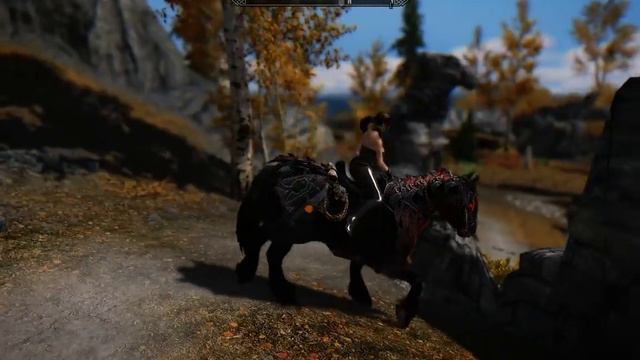 Skyrim Physic Hair Mod смотреть онлайн