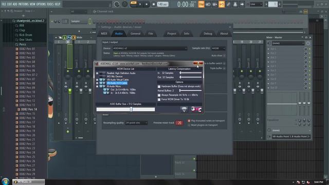 VBAudio Setup Using Asio4All In Fl Studio 20