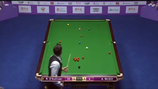 Ronnie O'Sullivan - Anthony McGill (Frame 5) Snooker International Championship 2013 - Round 1 смотреть онлайн