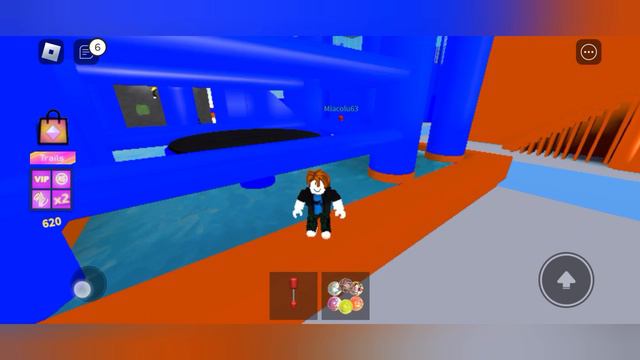 Обзор на батутный парк в roblox | ДимА4 roblox!