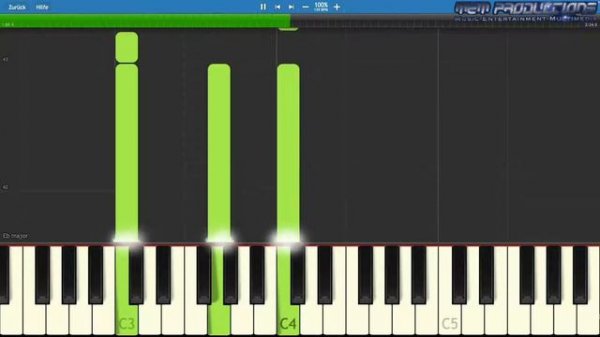 Keyboard / Piano Tutorial | Rammstein - Diamant