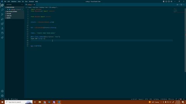 Code a Discord Bot with Python - The Basics смотреть онлайн