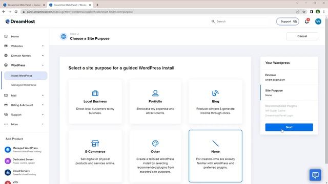 Installing and configuring WordPress. Setting up DNS for WP. Connecting a domain to hosting. смотреть онлайн