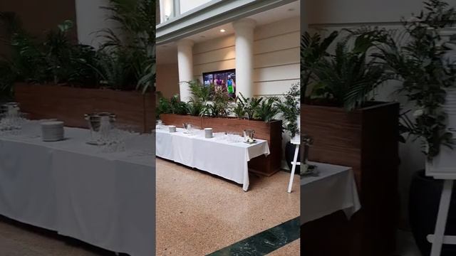 Оформление свадьбы, входная зона. смотреть онлайн