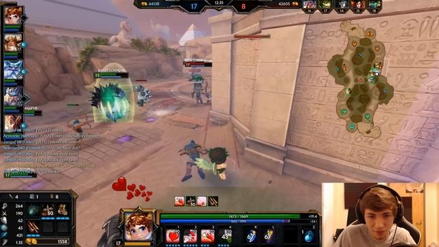 Smite: Ability Damage Cupid Build - CAN I SAVE THIS GAME? смотреть онлайн