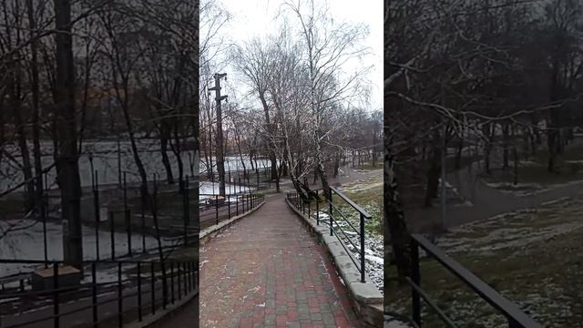 #радужный . Утром на Озере много ворон. смотреть онлайн