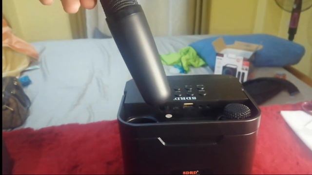 BUDGET KARAOKE SPEAKER | CHARGEABLE W/ LINE OUT | SDRD SD-508 смотреть онлайн